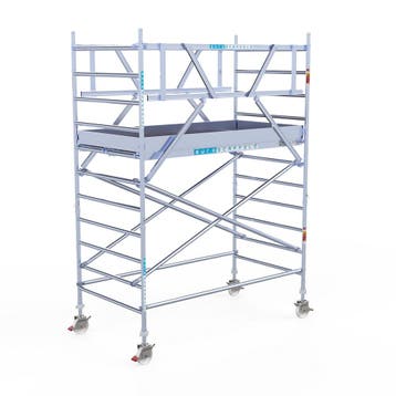 Rolsteiger Professional 135x250 4,2m werkhoogte vrijstaand, Verzenden, Nieuw, Rolsteiger of Kamersteiger, 2 tot 5 meter