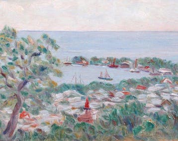 Ferdinand Dubreuil (1894-1972) - Côte-dAzur, seaside