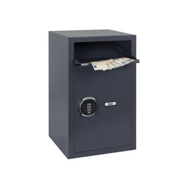 Filex Security DS 2 afstortkluis met elektronisch codeslot, Huis en Inrichting, Brandblussers en Brandkasten, Ophalen of Verzenden
