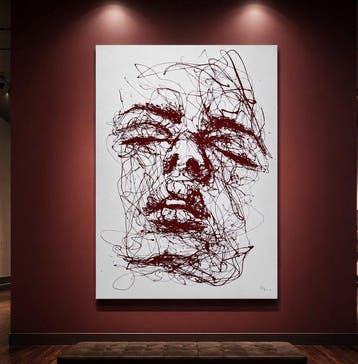 D. Witschkanow -  „Veins of Memory“  I, Antiek en Kunst