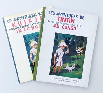 Kuifje, Tintin - Tintin au Congo & Kuifje in Congo - 2 Album, Nieuw