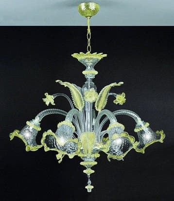 Murano - Kroonluchter - Glas, Antiek en Kunst