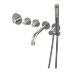 Brauer Brushed Carving Thermostatische Inbouw Badkraan, Ophalen of Verzenden, Nieuw