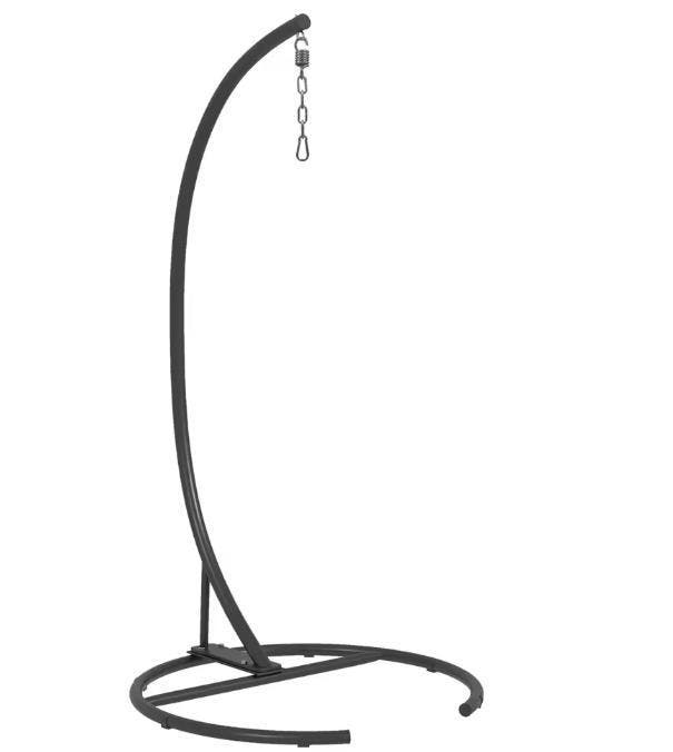 Hangstoel Standaard – Stalen Frame met Ronde Basis 195cm, Tuin en Terras, Tuinstoelen, Nieuw, Metaal, Verzenden