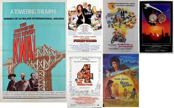 Lot of 1970s - 5 Original US One Sheets Movie Posters Lot, Nieuw