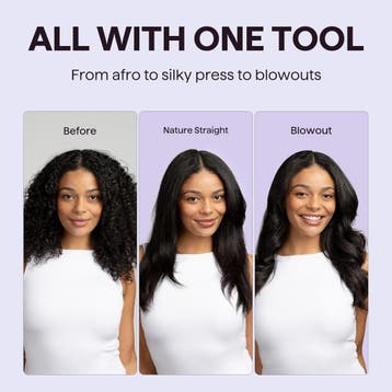 Thermal Brush - Blowout Brush - Krultang - Roze - Wavytalk •, Verzenden, Zo goed als nieuw