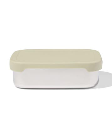 HEMA Lunchbox 14.3x18.9x5.8cm rvs groen van €12.99 voor sale, Verzenden, Nieuw