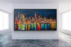 Joaquim Falco - SKY LINE, NEW YORK . XXL. Fluor paint