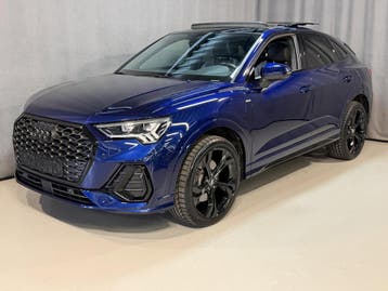 Zakelijke Lease |  Audi Q3 Sportback 45 TFSI e S Edition, Automaat, Gebruikt, Blauw, Overige brandstoffen