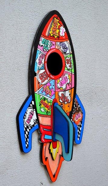 Patrycja Mroczkowska - Pop Art Rocket 3D Pop Art