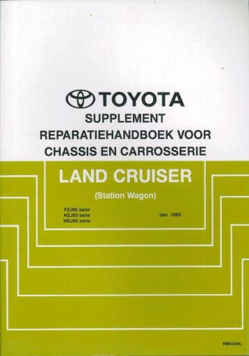 1995 Toyota Land Cruiser Station Wagon reparatiehandboek, Verzenden