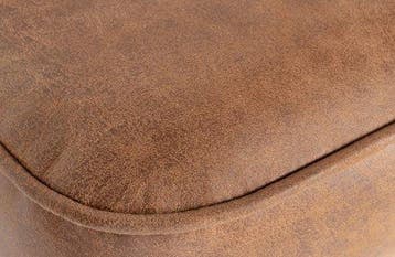 WOOOD Vogue Barstoel - Recycle Leer/Metaal - Cognac/Buin, Verzenden, Nieuw