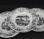 Lebeuf Milliet & Cie, Creil et Montereau - Dessertservies