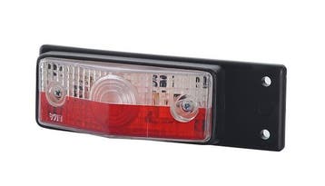 Breedtelamp Wit/rood Met Steun - Breedteverlichting - Positi, Ophalen of Verzenden, Nieuw, Universele onderdelen
