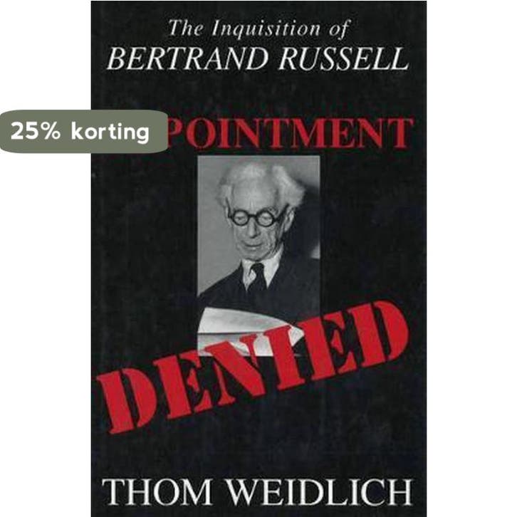 Appointment Denied 9781573927888 Thom Weidlich, Boeken, Taal | Engels, Gelezen, Verzenden