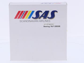 Schaal 1:500 Herpa 502719 SAS Scandinavian Airlines Boein..., Hobby en Vrije tijd, Ophalen of Verzenden, Zo goed als nieuw