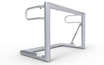 Inklapbaar Aluminium Voetbaldoel 120x80x65 cm, Sport en Fitness, Voetbal, Ophalen of Verzenden, Nieuw, Overige typen