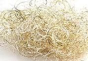 Lametta Curly Engelenhaar Champagne grootverpakking 200 gr, Ophalen of Verzenden, Nieuw