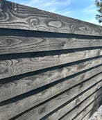 Zweeds rabat zwart gevelbekleding schutting overkapping wand, 25 tot 50 mm, Nieuw, Ophalen of Verzenden, 200 tot 250 cm