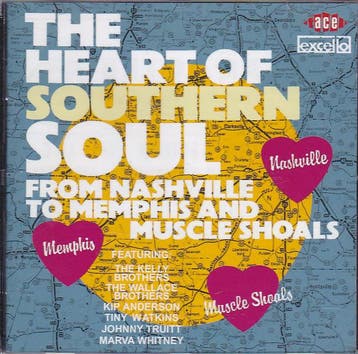 cd - Various - The Heart Of Southern Soul, From Nashville..., Verzenden, Zo goed als nieuw