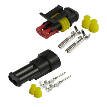 AMP Superseal Verbindingsset 2-pins, 1.50mm², Verzenden, Nieuw