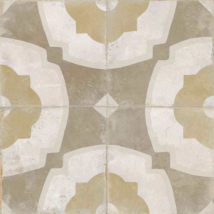 Vloertegel wandtegel fs farfalla mustard geel 45x45 4-in-1, Doe-het-zelf en Verbouw, Tegels, Vloertegels, Nieuw, 10 m² of meer