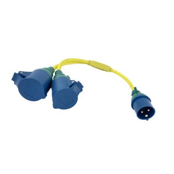 Victron Walstroom CEE Splitter met 2x controlelampje, Ophalen of Verzenden, Nieuw