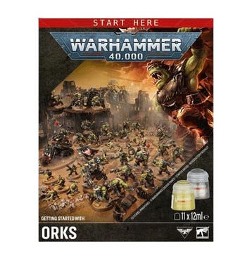 Warhammer Getting started with Orks, Hobby en Vrije tijd, Verzenden, Nieuw