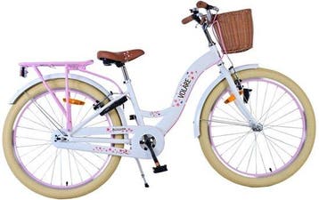 Volare Blossom Kinderfiets - Meisjes - 24 inch - Wit - Twee, Verzenden, Nieuw