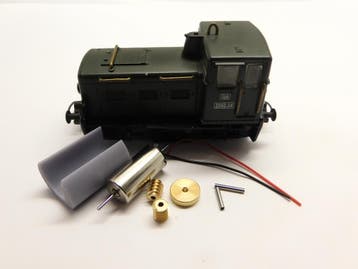 Micromotor HLI022C Liliput (Wenen) H0 ÖBB Rh 2060, FS Gr, Hobby en Vrije tijd, Modeltreinen | H0, Overige merken, Gelijkstroom