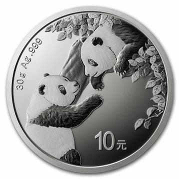 Chinese Panda 30 gram 2023, Verzenden, Oost-Azië, Losse munt, Zilver