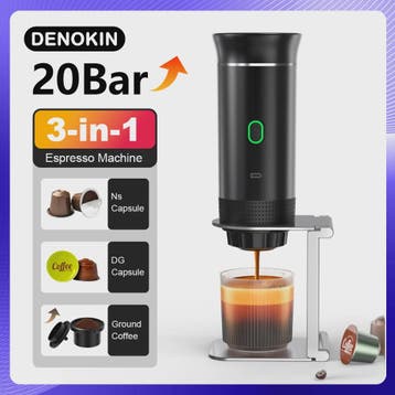 Draagbare Elektrische Espressomachine - 3-in-1 Koffiezetter, Verzenden, Nieuw