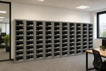 8-deurs postvakkenlocker telefoonlocker SONO - 146x35x50 cm, Ophalen of Verzenden, Nieuw