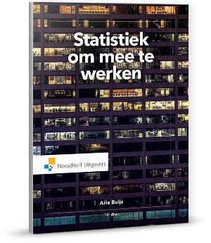 Statistiek om mee te werken 9789001877170, Zo goed als nieuw