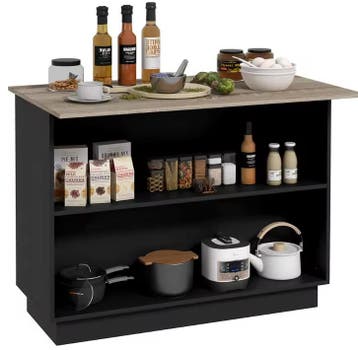 Keukeneiland met Kast &amp; Planken – 105x60x82 cm, Verzenden, Nieuw