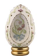 Fabergé ei - Schatkist van eieren - Porselein, Verguld, Antiek en Kunst