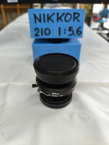 Nikon Nikkor-W 210mm F1:5.6 Lens in sluiter, Nieuw