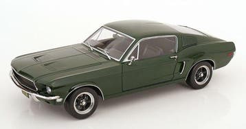 kk-scale 1:12 - Modelauto - Ford Mustang GT Fastback – 1968, Nieuw