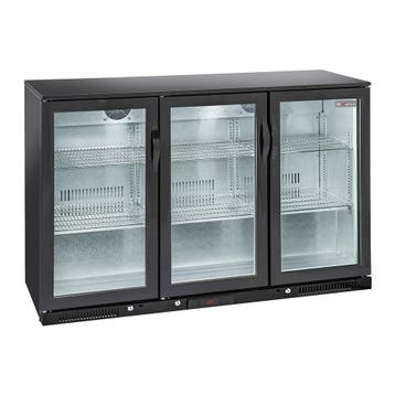 Diverso by Diamond Barkoelkast | Back Bar | 320L | Zwart | D, Ophalen of Verzenden, Nieuw