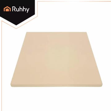 Ruhhy Cordieriet pizzasteen 38 x 36 cm met bamboe schep v..., Ophalen of Verzenden, Nieuw