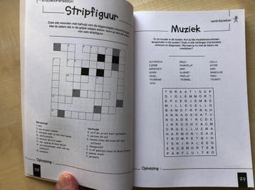 Puzzelfestival: woordzoekers, kruiswoordraadsels,, Verzenden, Gelezen