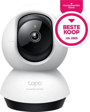 Tapo C220 Beveiligingscamera binnen - 2K 4MP QHD - Pan Tilt, Verzenden, Nieuw