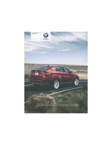 2008 BMW X5 & X6 INSTRUCTIEBOEKJE ENGELS, Auto diversen, Handleidingen en Instructieboekjes