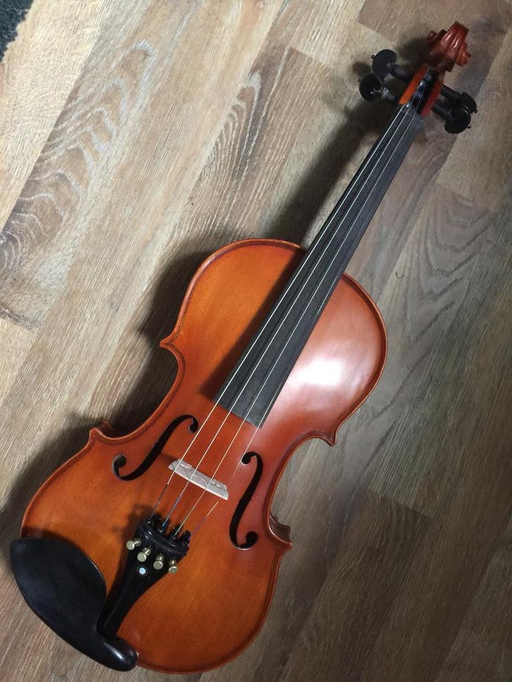 1/4, 1/2, 3/4 en 4/4 Studieviool, Muziek en Instrumenten, Strijkinstrumenten | Violen en Altviolen, Viool, Nieuw, Met koffer, Ophalen of Verzenden