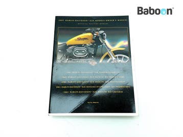 Instructie Boek Harley-Davidson XL 883 C Sportster Custom, Verzenden, Gebruikt