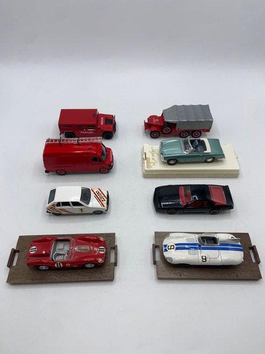 Solido, Brumm 1:43 - Modelauto (8) - Prestige & Collectie –, Hobby en Vrije tijd, Modelauto's | 1:5 tot 1:12