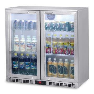 HCB Barkoeling - glazen klapdeuren - 218 liter - 90 cm -, Verzenden, Nieuw in verpakking
