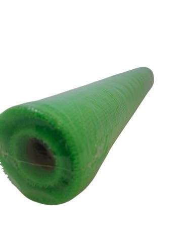 Decomesh limegroen 53 cm rol 9 meter voor kransen en, Ophalen of Verzenden, Nieuw