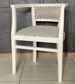 Fauteuil - Hout, Textiel - Houten fauteuil met pozzetto