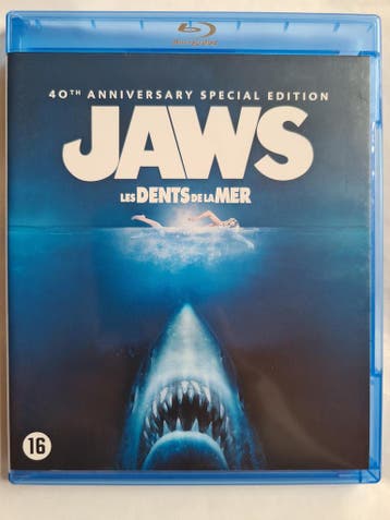 JAWS (BLURAY), Cd's en Dvd's, Blu-ray, Verzenden, Gebruikt